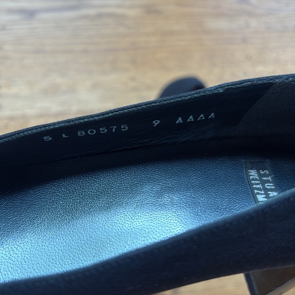 Stuart Weitzman Black Heels Classic Pumps - Picture 3 of 6